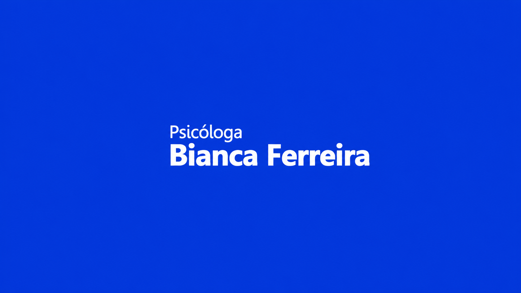 Prévia do site demonstrativo Psicóloga Bianca Ferreira